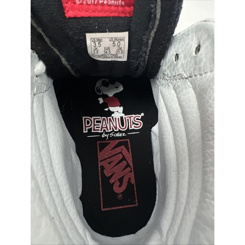 Vans x Snoopy Peanuts Size 3.5 Kid's/5 Women's Shoes Sk8-Hi Peanuts Joe cool - Picture 8 of 10